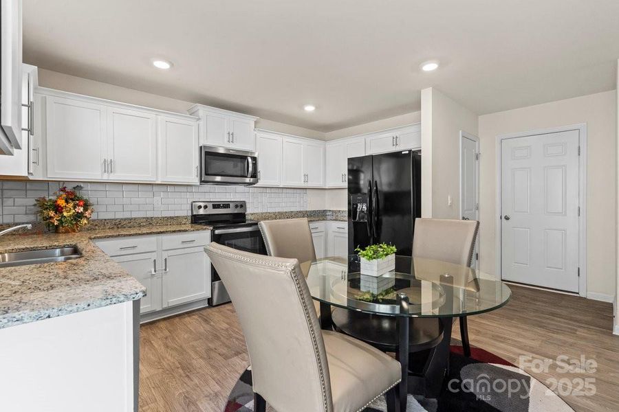 Furnished interior view inside a new home in Mills at Long Creek, Dallas (Image 15). Furnished interior view inside a new home in Mills at Long Creek, Dallas (Image 15).
