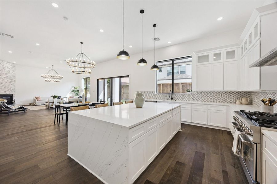 Furnished interior view inside a new home in , Houston (Image 26).