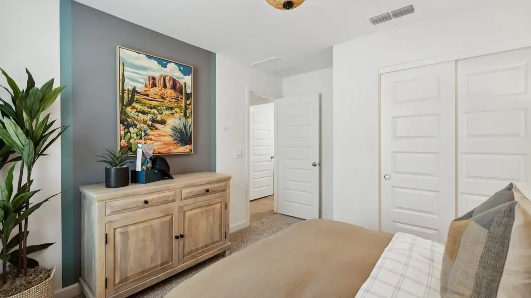 Representative furnished interior of a home built from the Hayden by D.R. Horton in The Ridge at Stone Butte, Phoenix (Image 36).