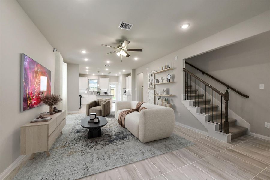 Virtually Rendered Image.