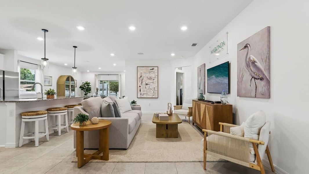 Representative furnished interior of a home built from the Maple by Maronda Homes in Bellview Pointe, Bellview (Image 19). Representative furnished interior of a home built from the Maple by Maronda Homes in Bellview Pointe, Bellview (Image 19).