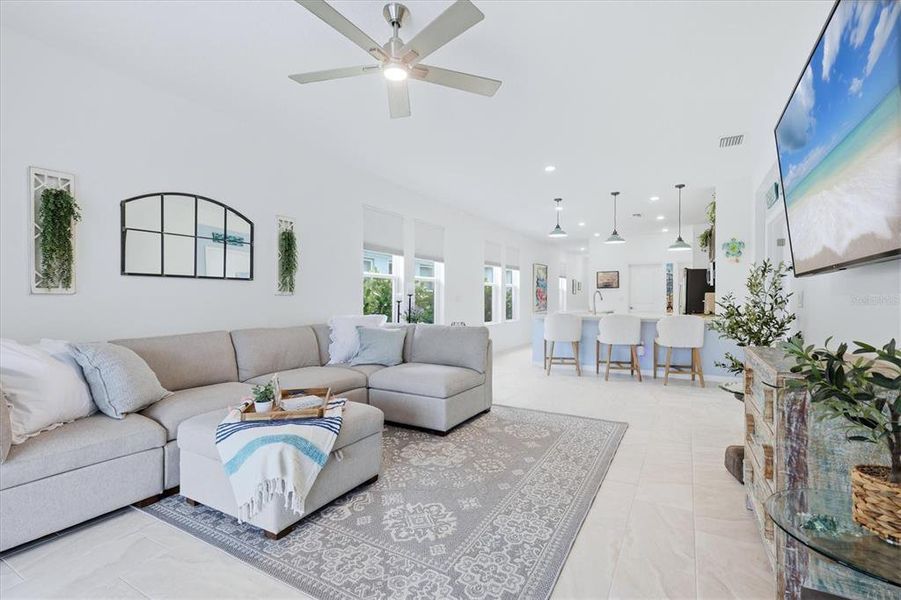 Furnished interior view inside a new home in Palmero, Nokomis (Image 16).