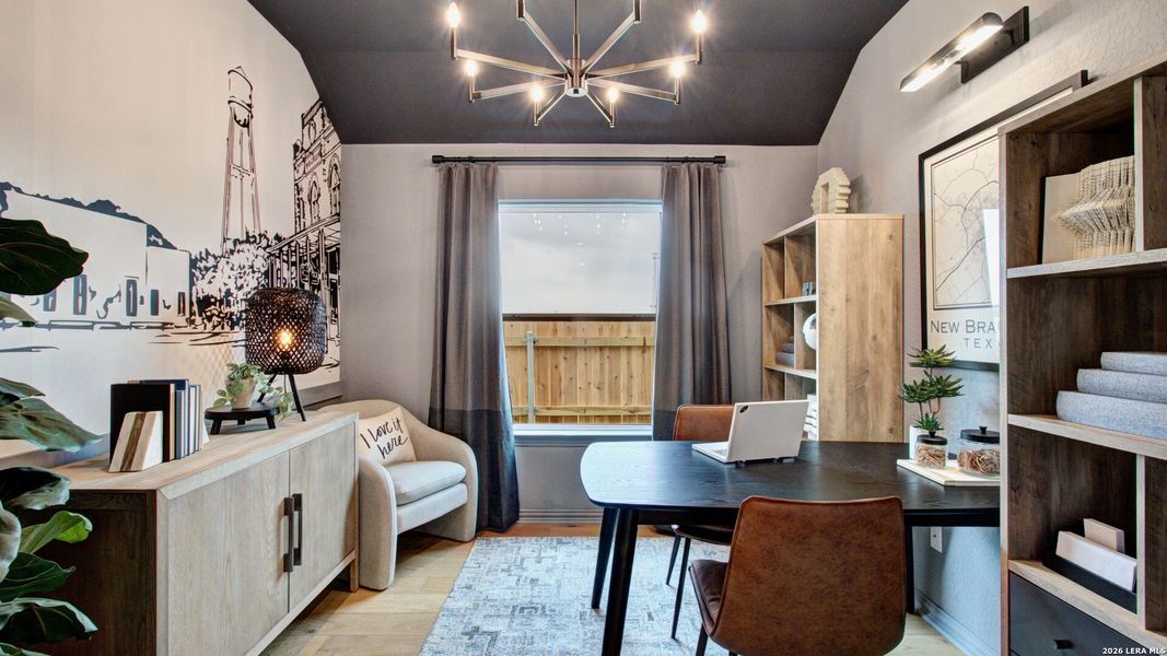 Furnished interior view inside a new home in Prominence, San Antonio (Image 12).