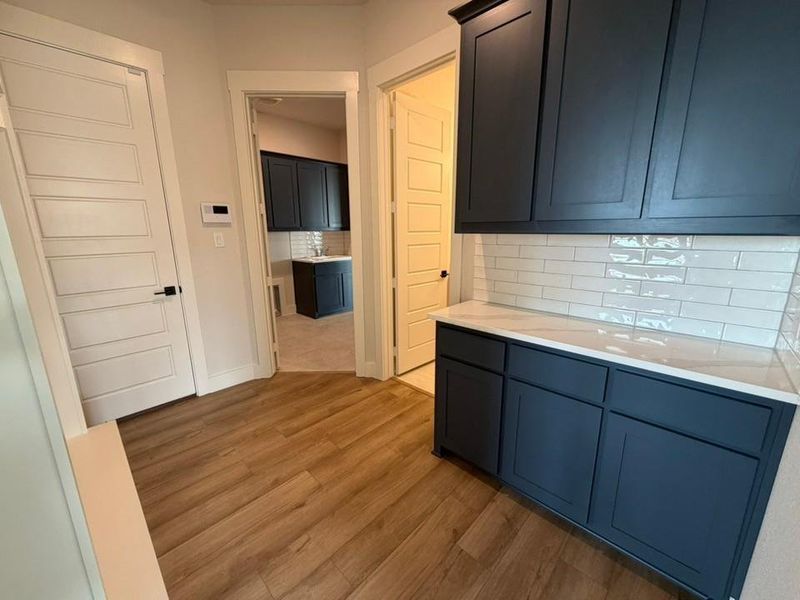 Furnished interior view inside a new home in Eagle Ridge Estates, Weatherford (Image 5).
