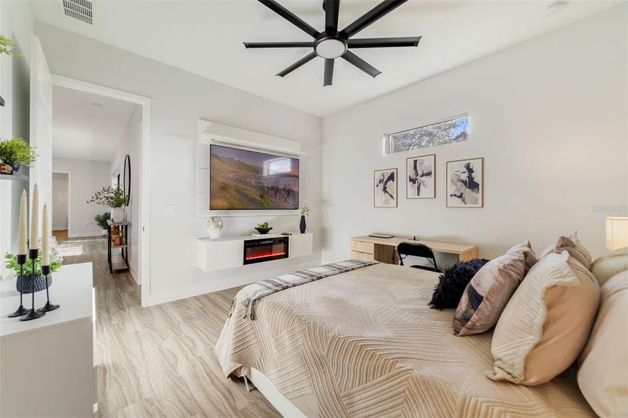 Furnished interior view inside a new home in , Auburndale (Image 9). Furnished interior view inside a new home in , Auburndale (Image 9).