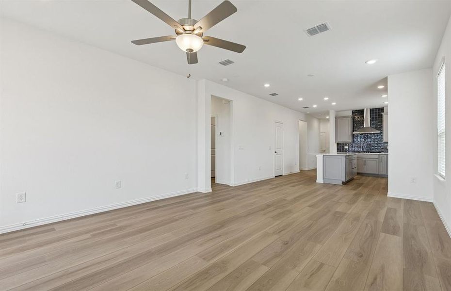 Spacious living areas