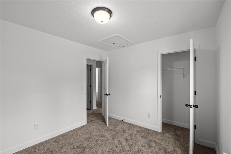 Representative unfurnished interior of a home built from the Riley by Enchanted Homes in Gentry Place, Spartanburg (Image 20).