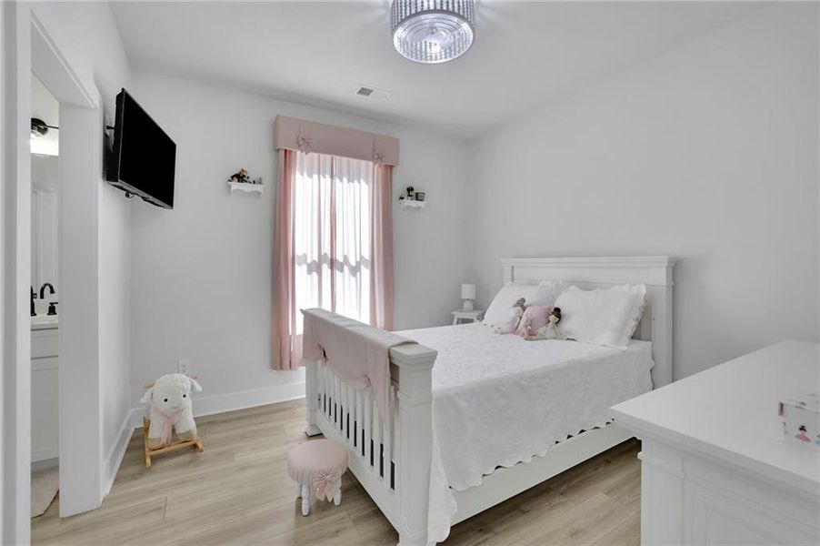 Furnished interior view inside a new home in , Monroe (Image 63).