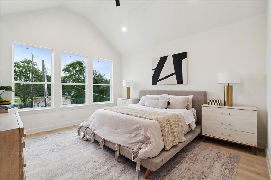 Furnished interior view inside a new home in , Houston (Image 5).