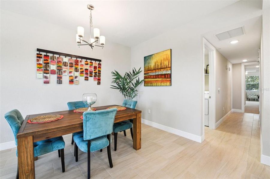 Furnished interior view inside a new home in , New Smyrna Beach (Image 34).