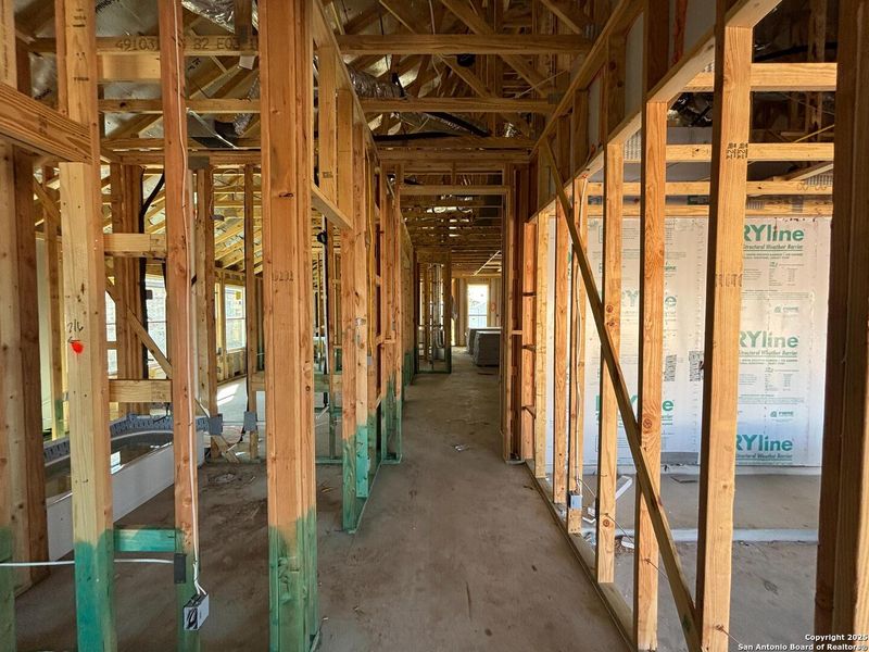 In-progress construction of a new home in Saddlebrook Ranch, Schertz, TX (Image 21).