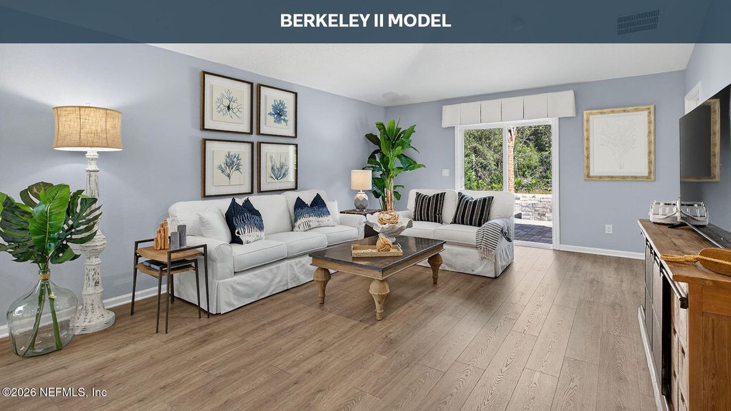 Furnished interior view inside a new home in The Arbors, Jacksonville (Image 13).