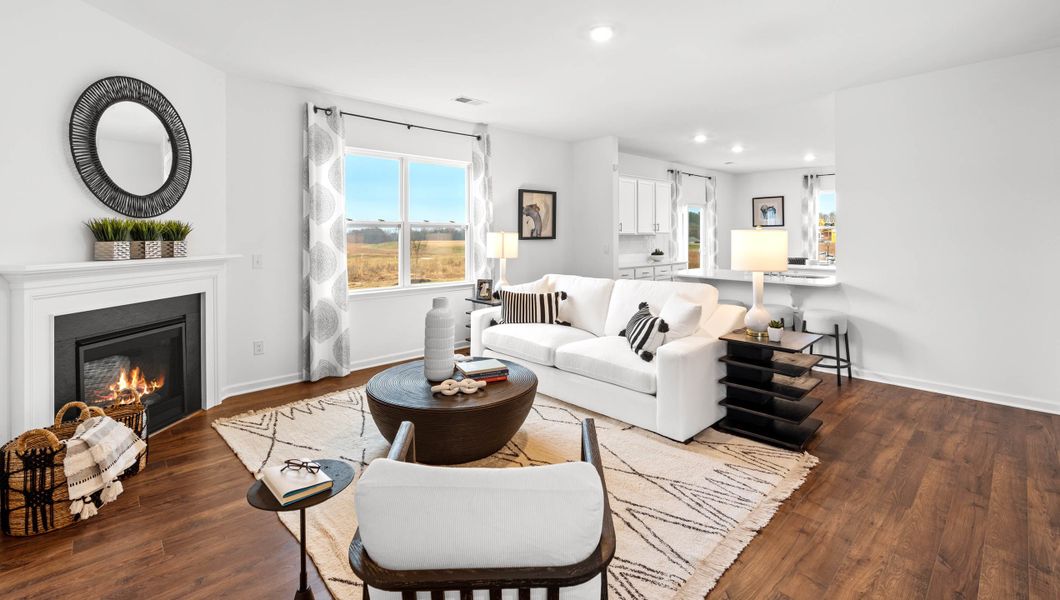 Furnished interior view inside a new home in Benjamin's Grove, Woodruff (Image 18).