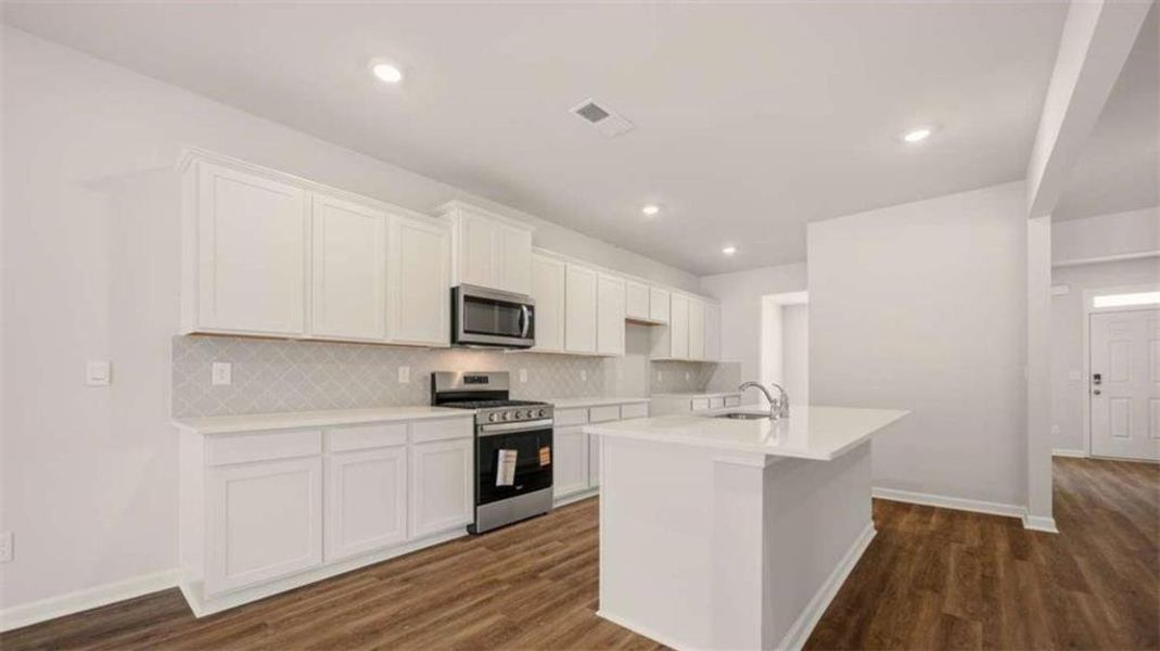 Furnished interior view inside a new home in Bridle Creek, Locust Grove (Image 5).