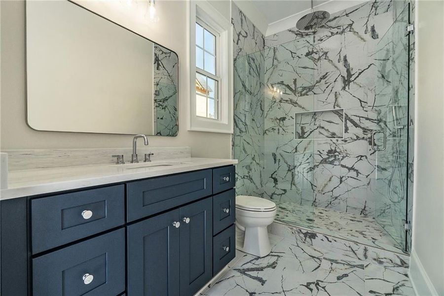 Furnished interior view inside a new home in , Bethlehem (Image 9).