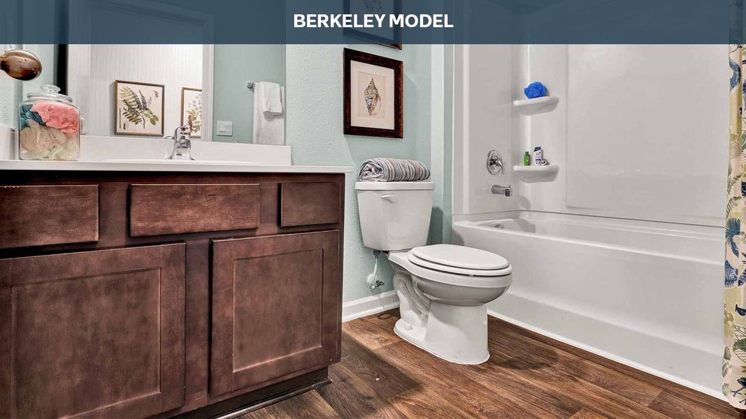 Representative furnished interior of a home built from the Berkeley by D.R. Horton in The Arbors, Jacksonville (Image 16). Representative furnished interior of a home built from the Berkeley by D.R. Horton in The Arbors, Jacksonville (Image 16).