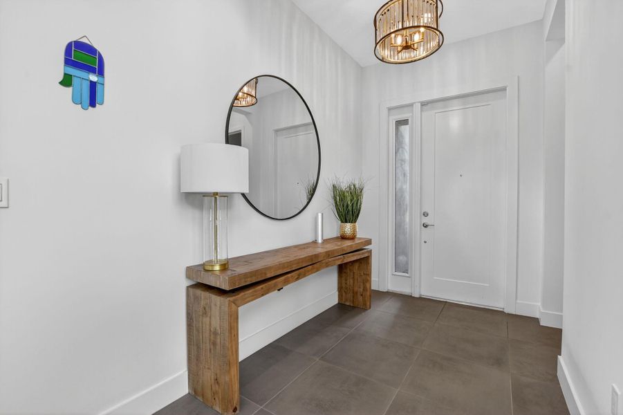 Furnished interior view inside a new home in , Boca Raton (Image 44).