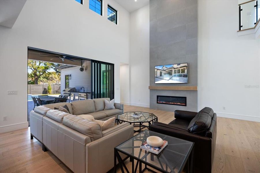 Furnished interior view inside a new home in , Sarasota (Image 44).