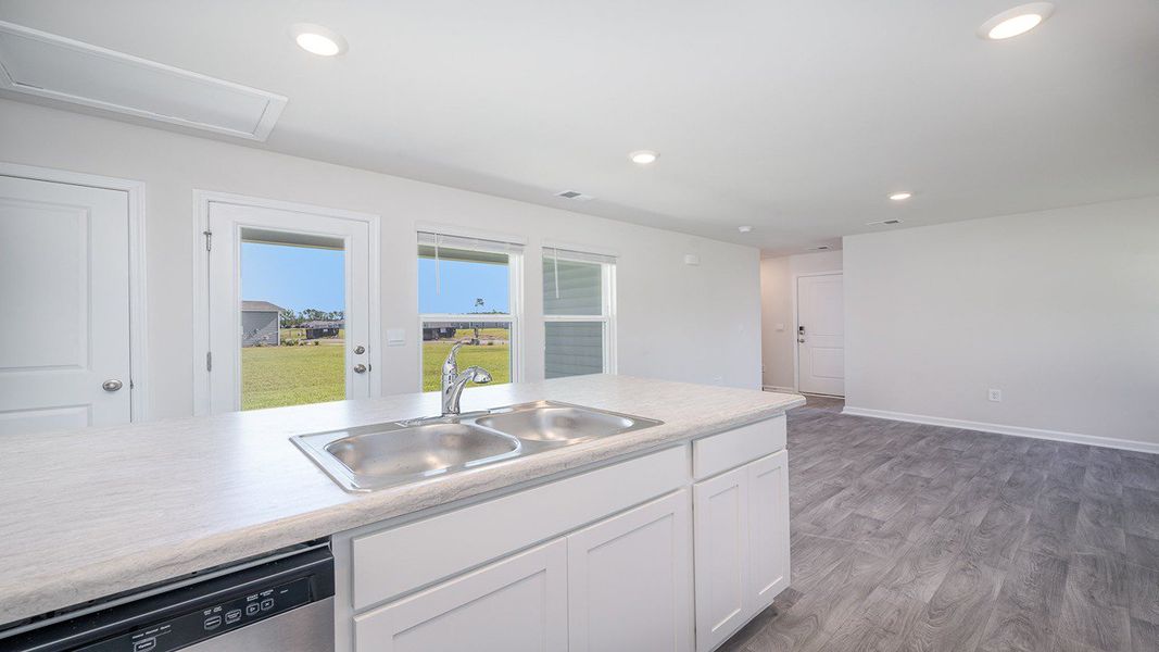 Furnished interior view inside a new home in Cottonwood Place, Tabor City (Image 4).