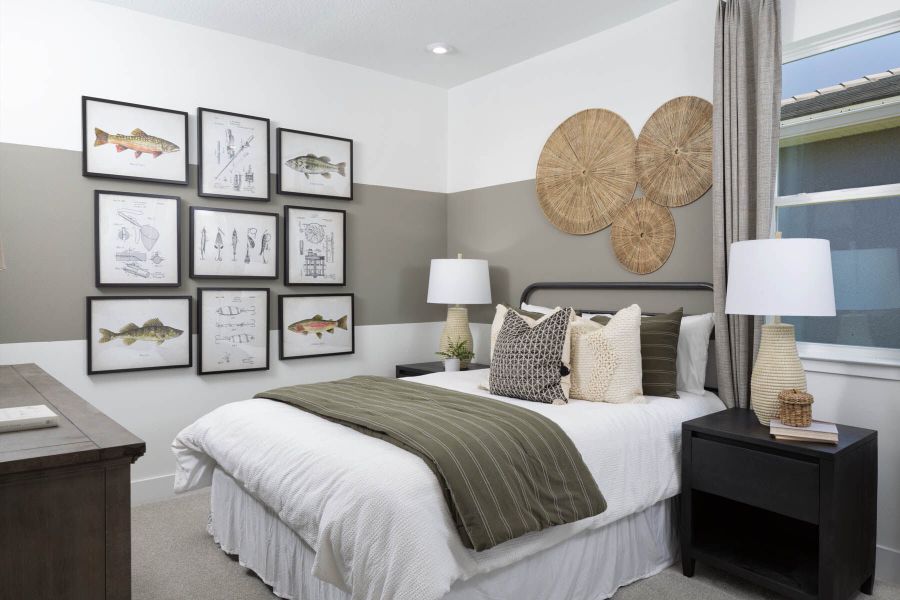 Representative furnished interior of a home built from the Pinnacle by Mattamy Homes in Wellen Park, Venice (Image 12).