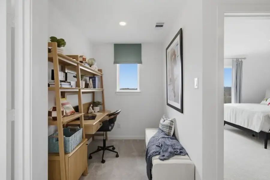 Furnished interior view inside a new home in Trillium, Richmond (Image 13).