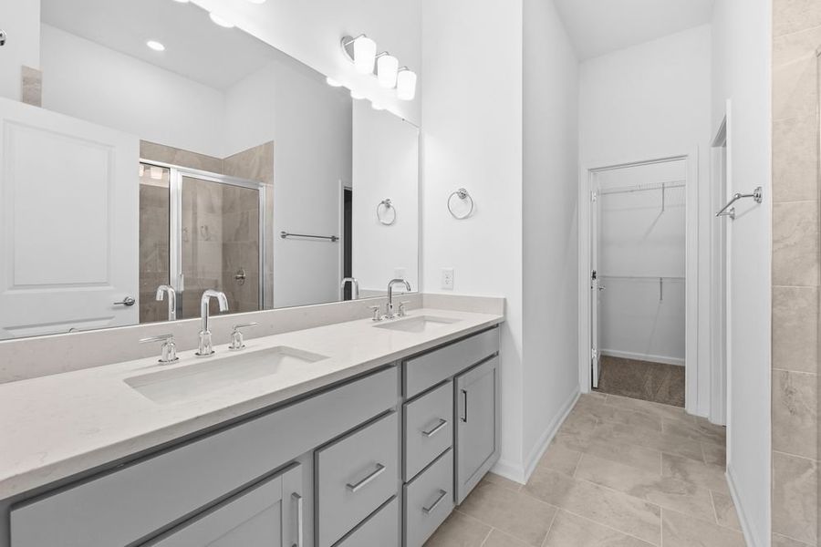 Furnished interior view inside a new home in Ridge at Sugar Creek, Indian Land (Image 4).