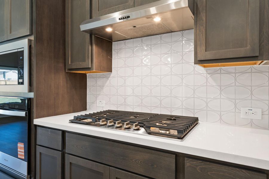 Close-up of interior finishes inside a home in Dunham Pointe 50', Cypress (Image 14).