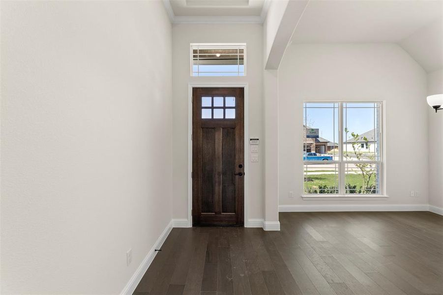 Spacious, unfurnished interior of a new home in Lovers Landing, Forney (Image 25). Spacious, unfurnished interior of a new home in Lovers Landing, Forney (Image 25).