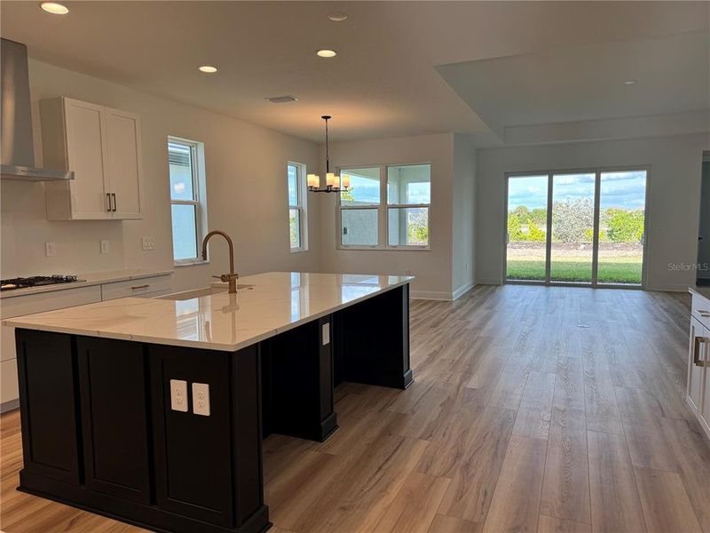 Furnished interior view inside a new home in Vistera of Venice, Nokomis (Image 12).