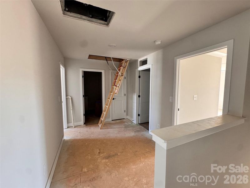 Upstairs hallway area