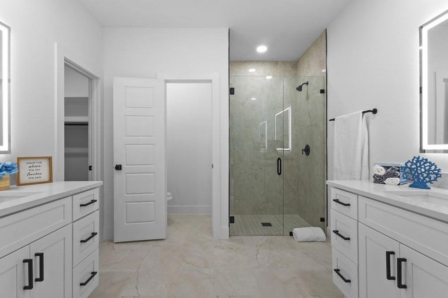 Furnished interior view inside a new home in , Tool (Image 10).