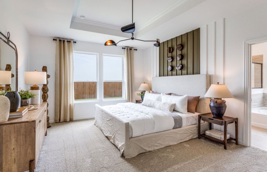 Furnished interior view inside a new home in Anna Town Square, Anna (Image 9).