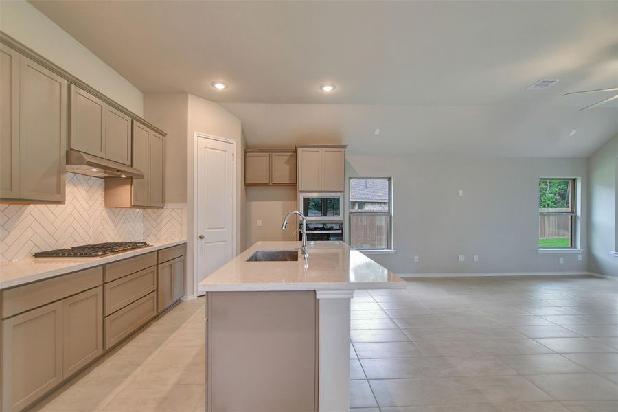 Furnished interior view inside a new home in The Highlands, Porter (Image 14).