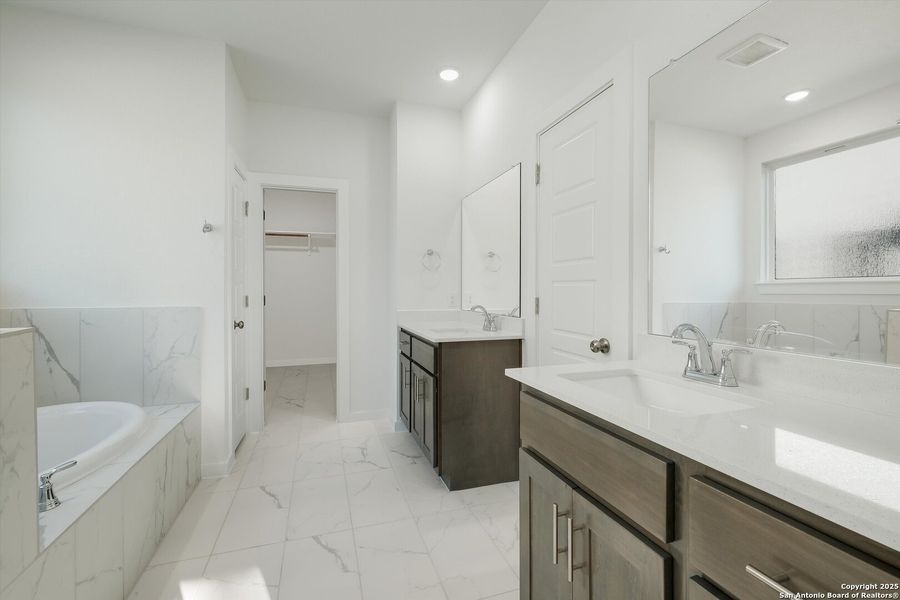 Furnished interior view inside a new home in Park Hill Commons, San Antonio (Image 11).