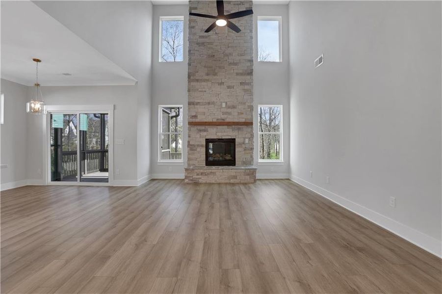 Spacious, unfurnished interior of a new home in Marble Tree, Ball Ground (Image 18).