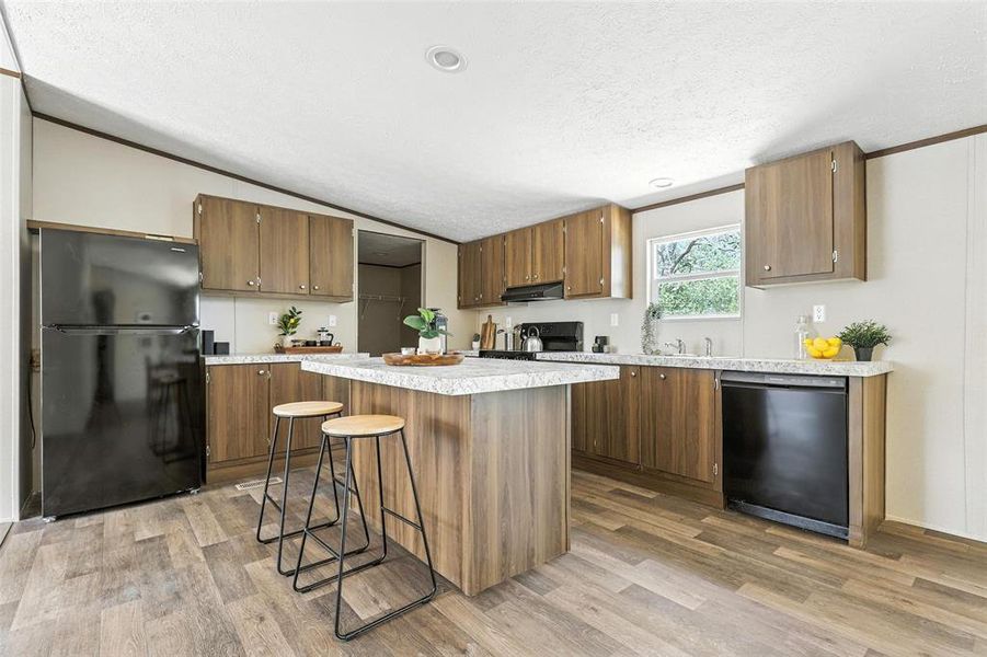 Furnished interior view inside a new home in , Azle (Image 6).