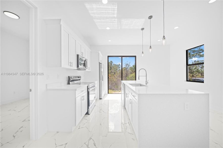 Furnished interior view inside a new home in , Lehigh Acres (Image 9).