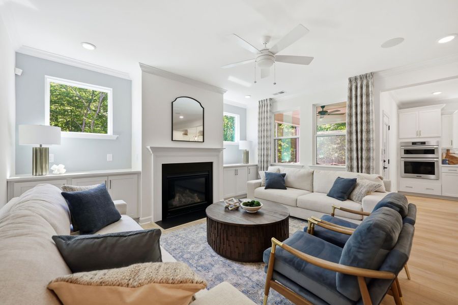 Representative furnished interior of a home built from the The Aspen by Davidson Homes LLC in Ashland, Holly Springs (Image 14).