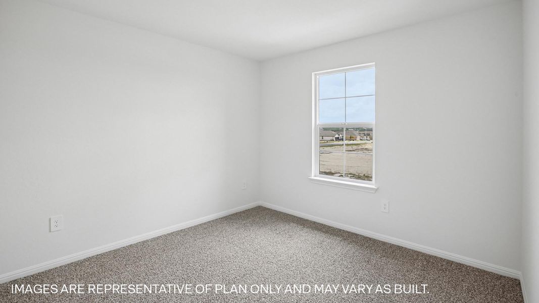 Representative unfurnished interior of a home built from the The Hanna by D.R. Horton in Bar W Ranch, Leander (Image 29).