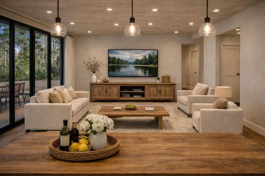 Furnished interior view inside a new home in , Georgetown (Image 11).