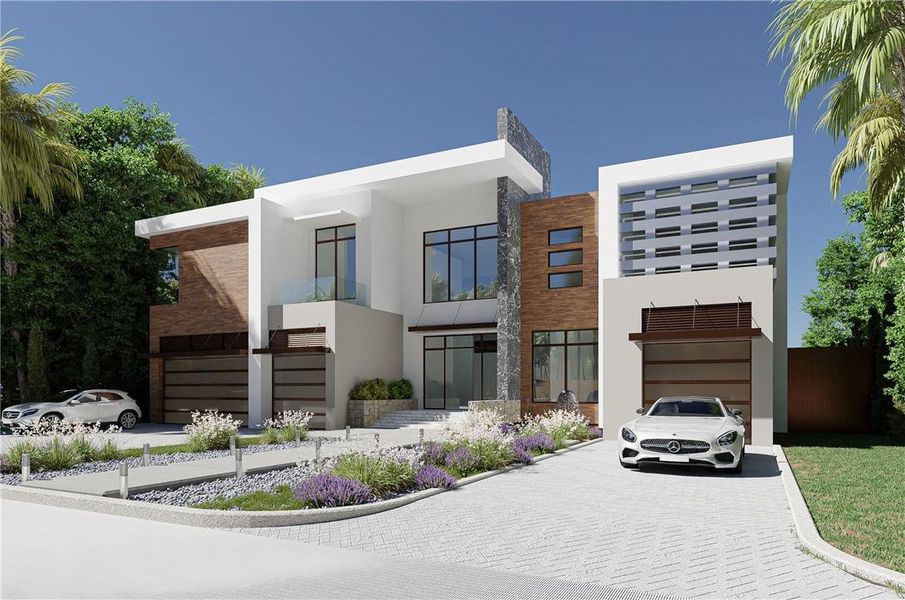 Front Elevation Rendering