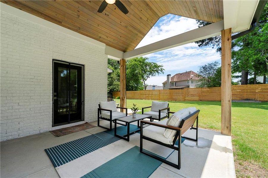 Exterior details and patio area of a home in , Dacula (Image 4).