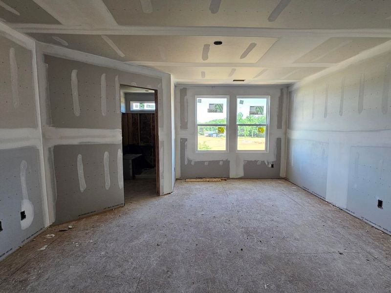 In-progress construction of a new home in Springvale, Fuquay Varina, NC (Image 59).