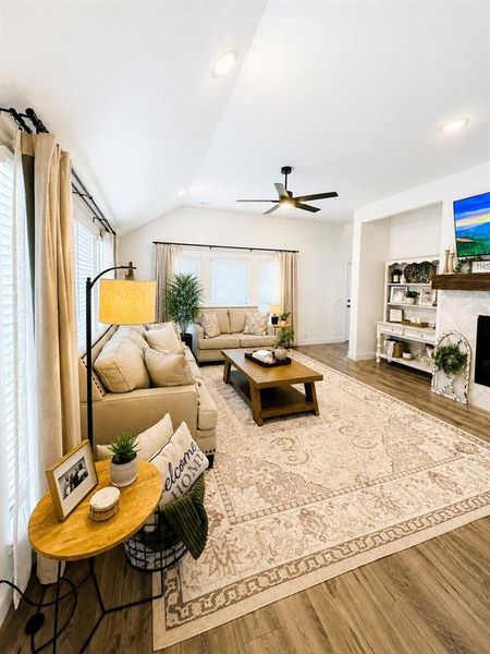 Furnished interior view inside a new home in Silo Mills, Joshua (Image 17).