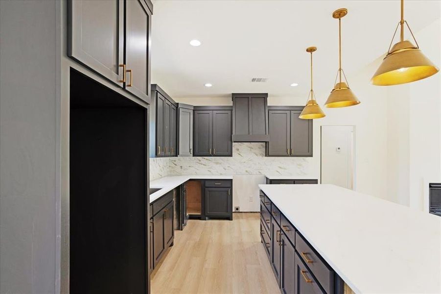 Furnished interior view inside a new home in , Pottsboro (Image 6).