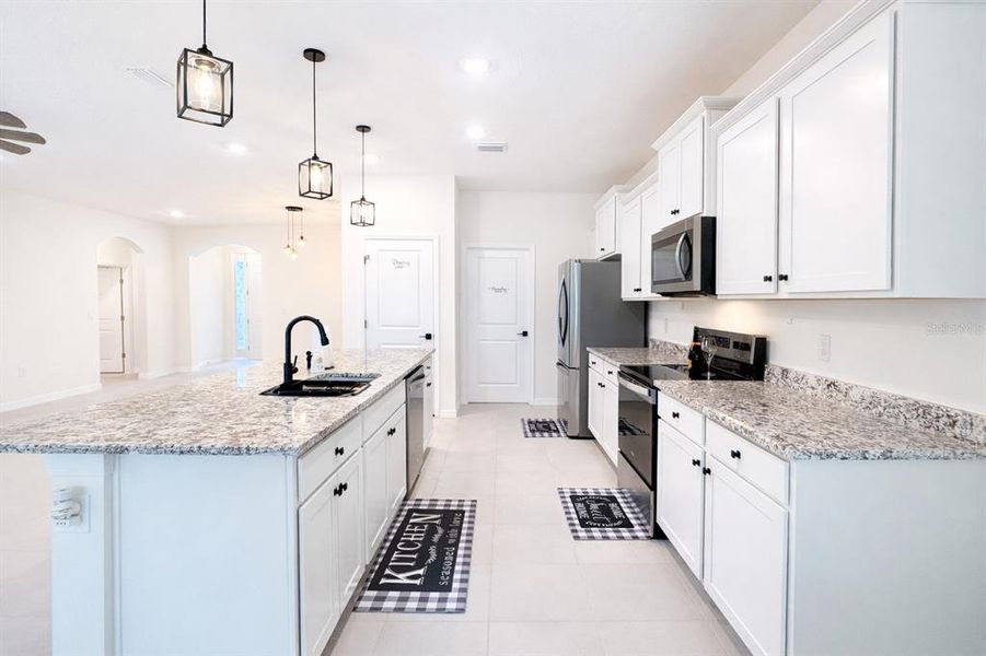 Furnished interior view inside a new home in Ocala Preserve, Ocala (Image 4).