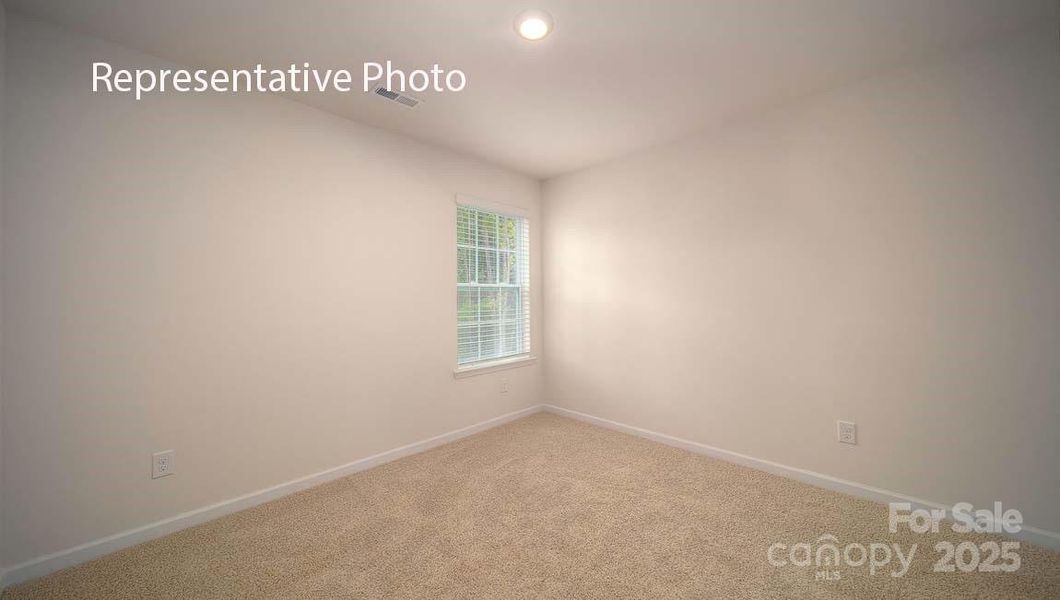 Spacious, unfurnished interior of a new home in Huffman Ridge, Hickory (Image 25).