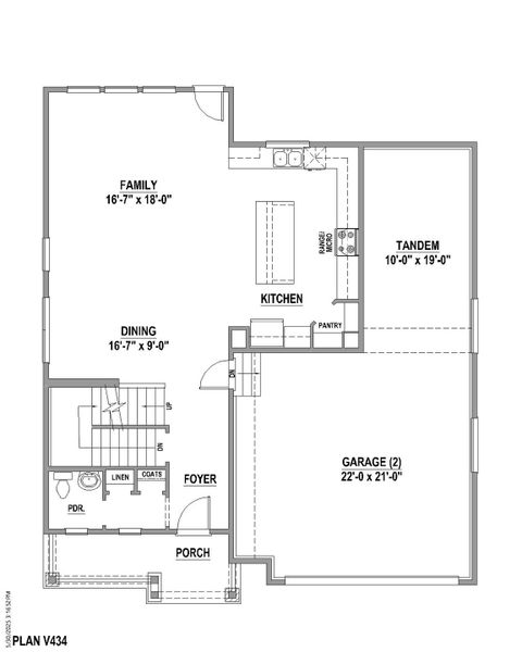 Plan V434 1st Floor Plan V434 1st Floor