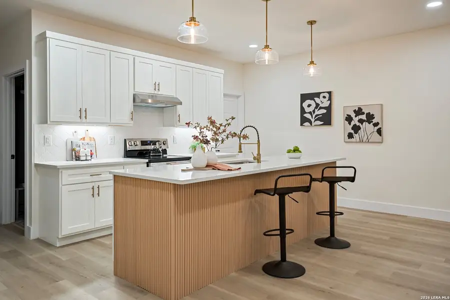 Furnished interior view inside a new home in , San Antonio (Image 6).
