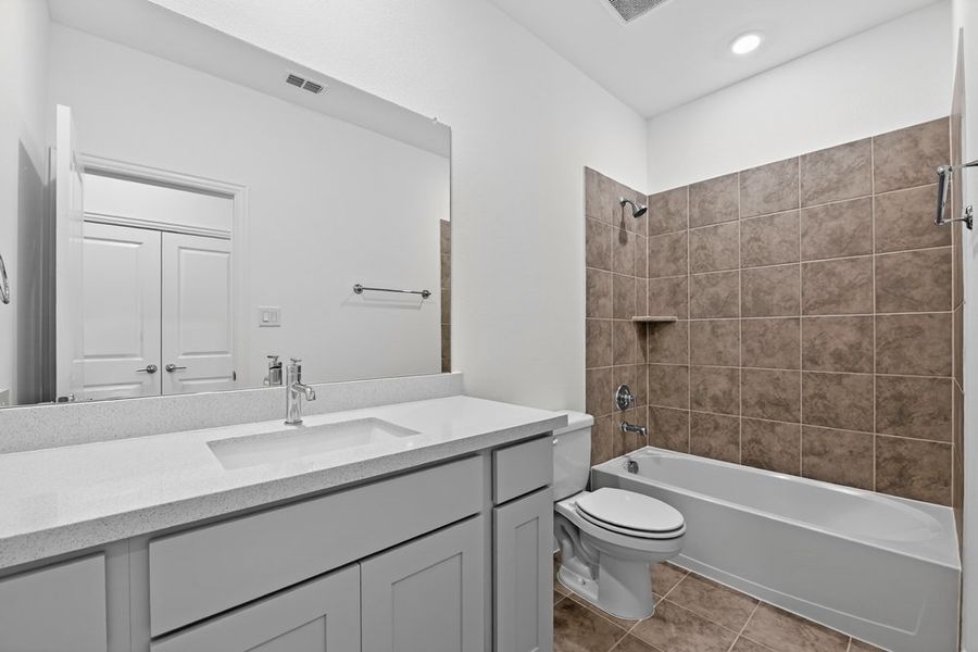 Furnished interior view inside a new home in The Ridge at Northlake, Northlake (Image 11).